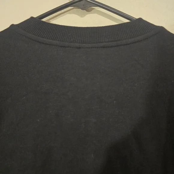 ASOS Black Zipup Sweatshirt Longsleeve Casual Top Streetwear Gorpcore Size 6 - Picture 13 of 14